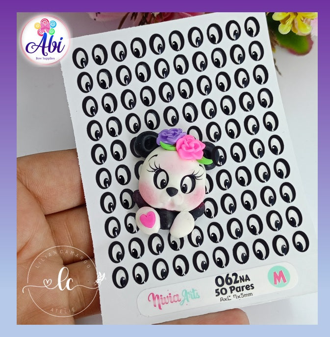 Ojitos Resinados Nivia Arts Mod 62NA