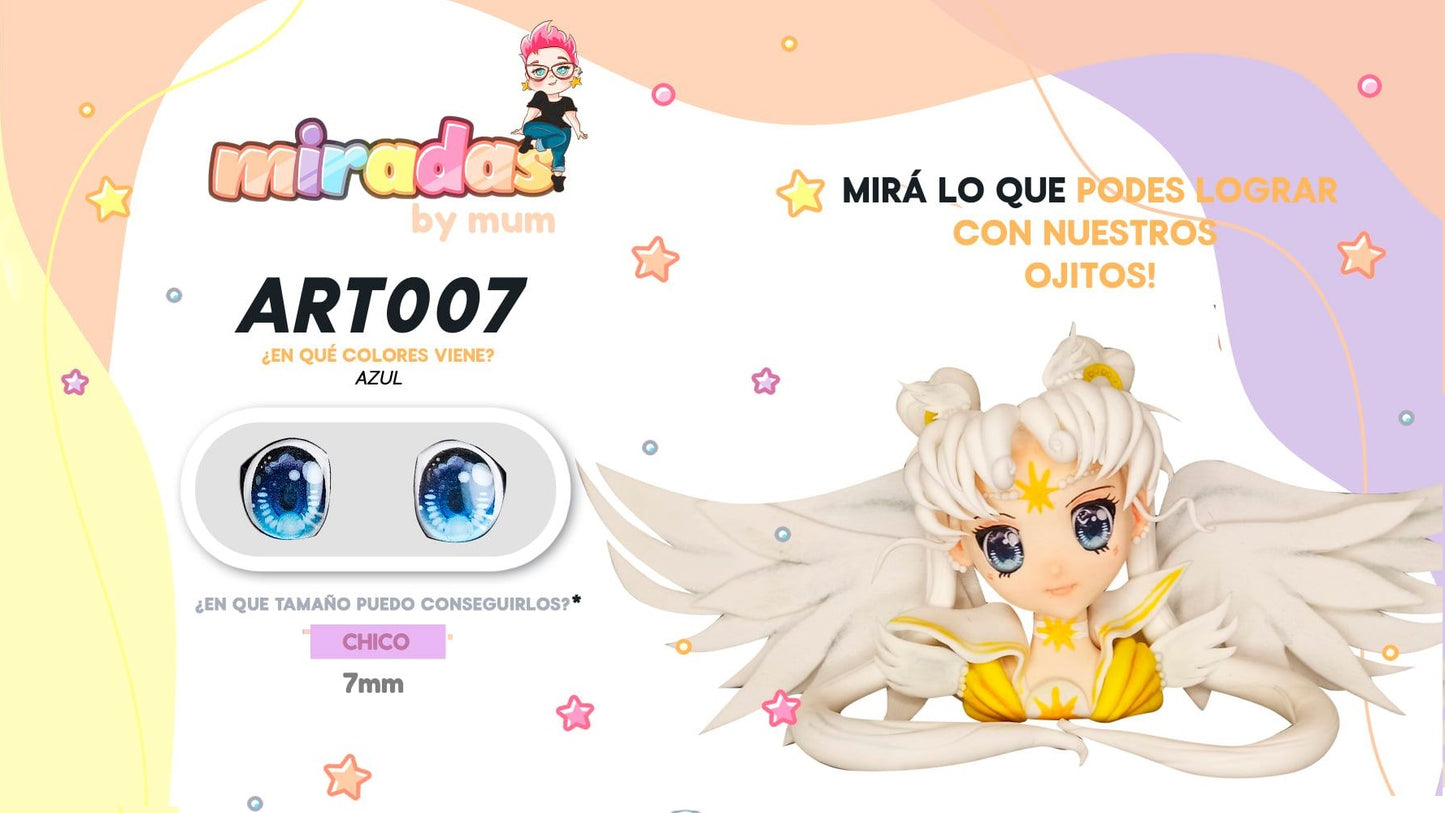 Ojos Resinados Mod 07 Chico MUM