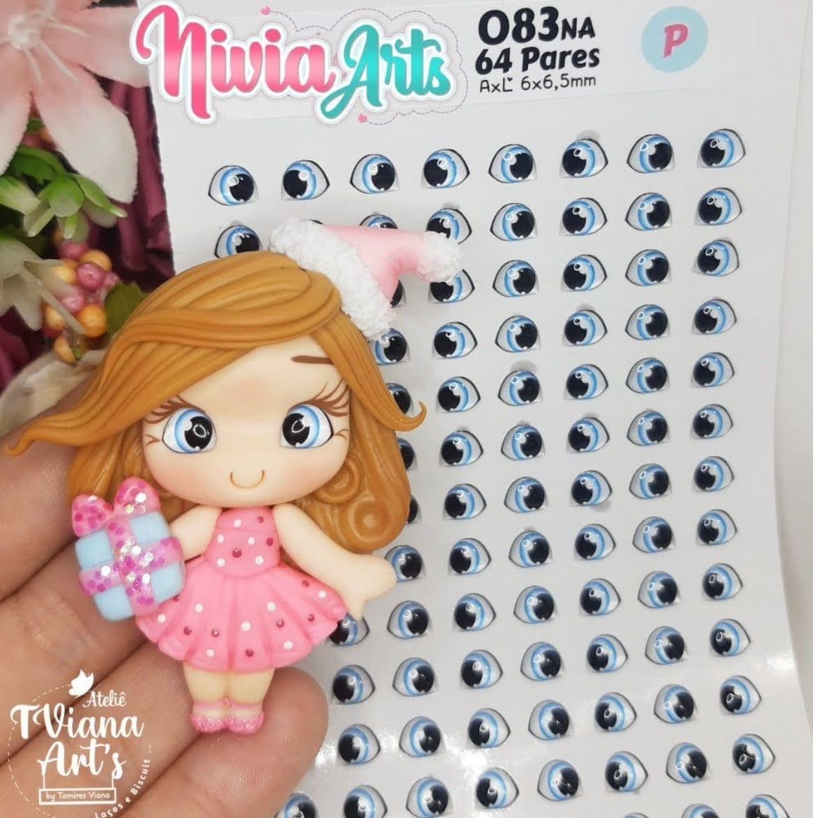 Ojitos Resinados Nivia Arts Mod 083NA