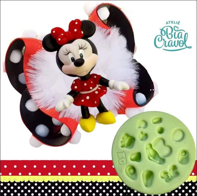 Molde de Silicon Mini Ratinho / Mini Raton Mod 135 BC