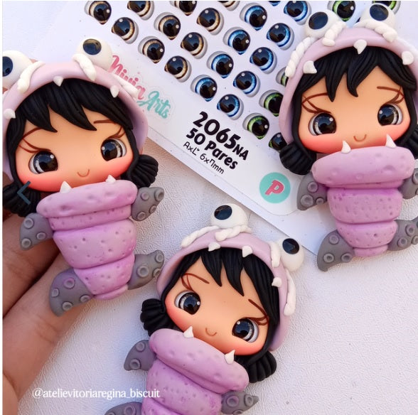 Ojos Resinados Nivia Art Mod 2065