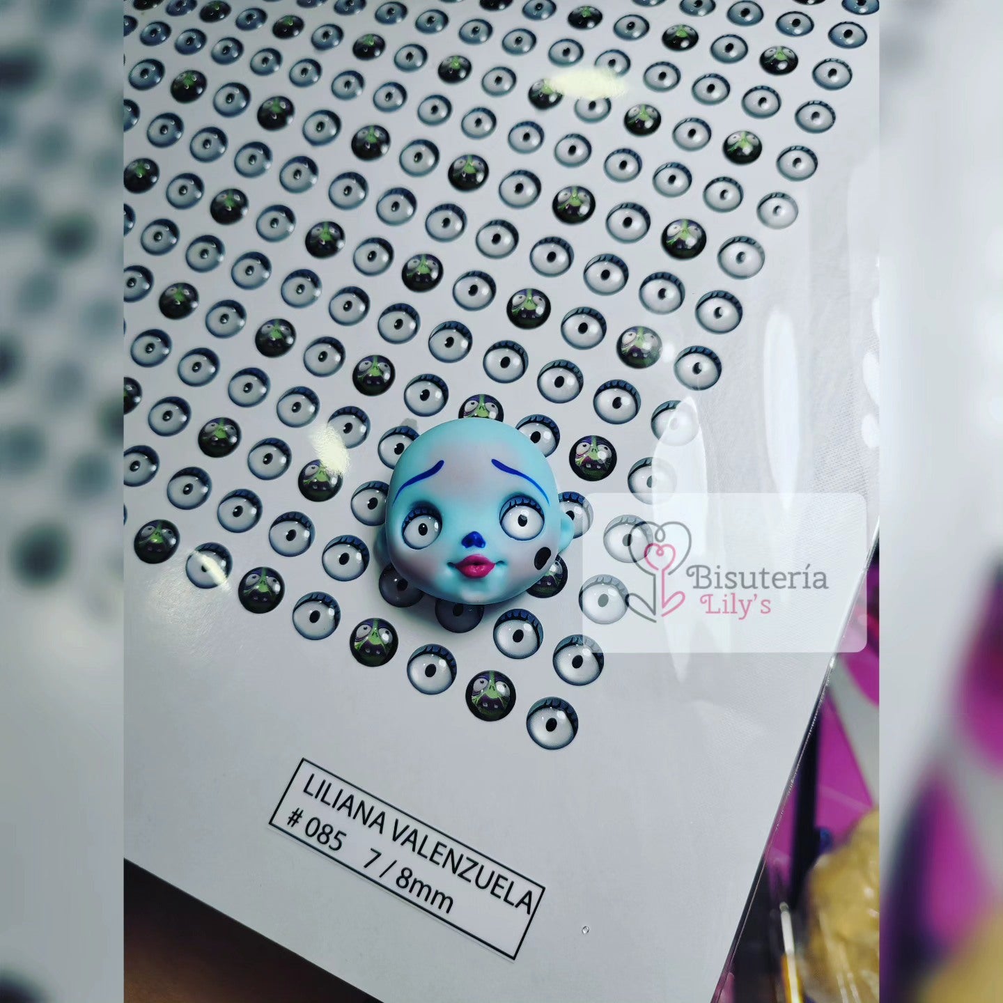 Planilla Ojos 3D Mod. 85, 7 y 8mm EAM