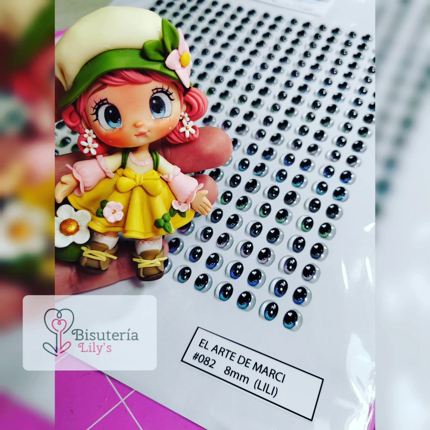 Planilla Ojos 3D Mod. 82, 7 y 8mm EAM