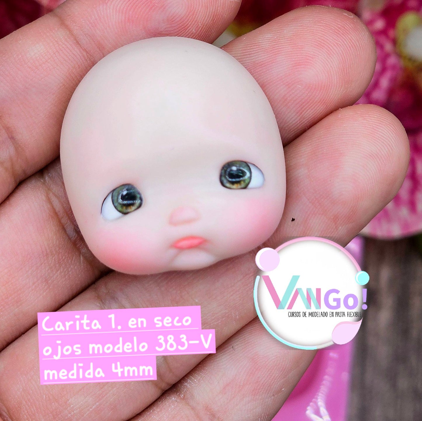 Carterita de Ojitos Resinados Solar PClay Modelo 383