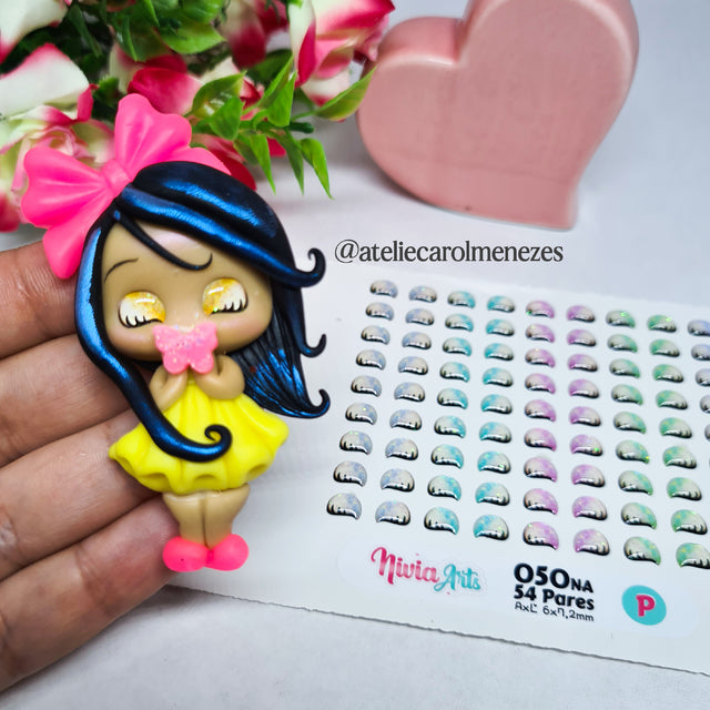 Ojos Resinados Nivia Art Mod 50