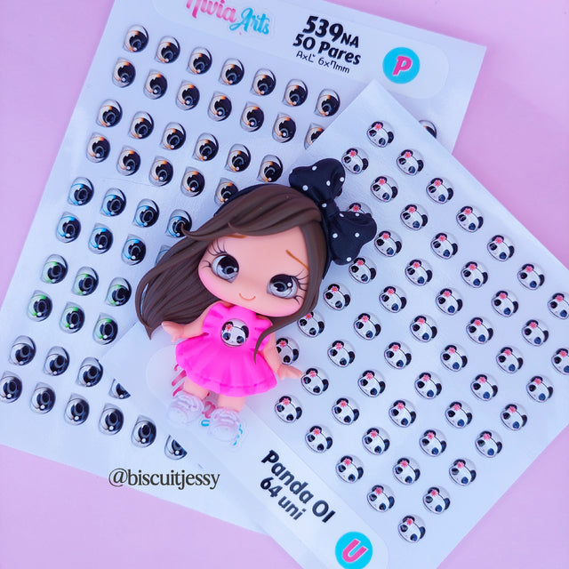 Ojos Resinados Nivia Art Mod 539NA