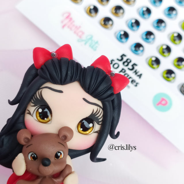 Ojos Resinados Nivia Art Mod 585