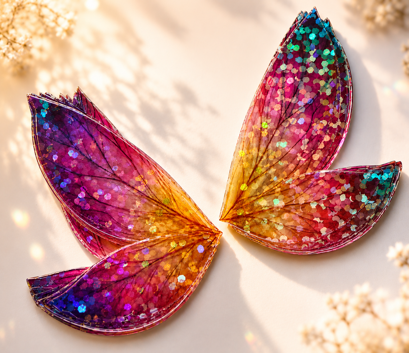 Alas Holograficas Transparentes #34. Nivia Arts