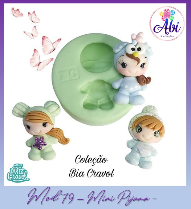 Molde de Silicon Mini Pijama mod79 BC