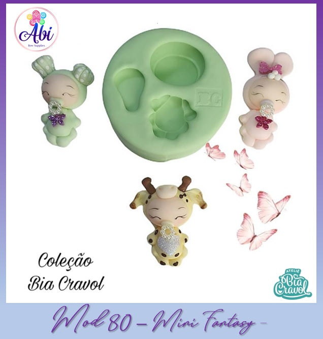 Molde de Silicon Mini Fantasy mod80 BC