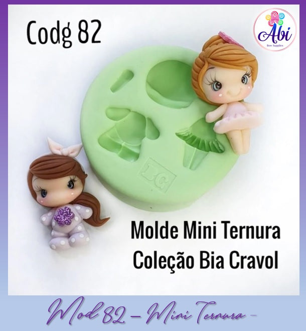 Molde de Silicon Mini Ternura mod82 Bia Cravol