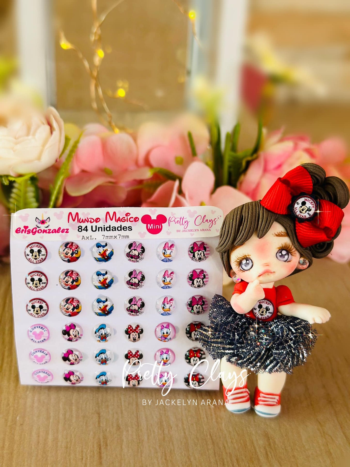 Accesorios Resinados Minni. Eris Gonzalez/Pretty Clays
