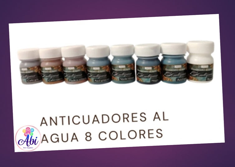 Gama Antigua. (Envejecedor base Agua). Mayo Manualidades