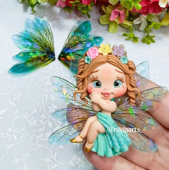 Alas Holograficas Transparentes #37. Nivia Arts