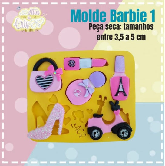 Molde de Silicon Barbie 1 AC