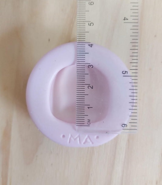 Molde de Silicon Cabeca Fofinha da Ale MA914