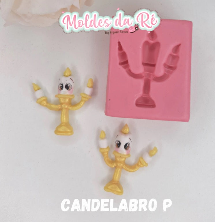 Molde de Silicon Candelabro P MDR