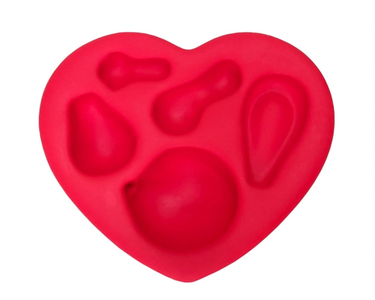 Molde de Silicon Coelho Dengoso. Faby Rodrigues