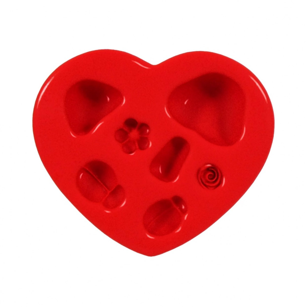 Molde de Silicon Molde Cogumelos e Joaninhas FR