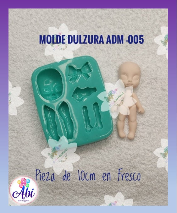 Molde de Silicon Dulzura EAM