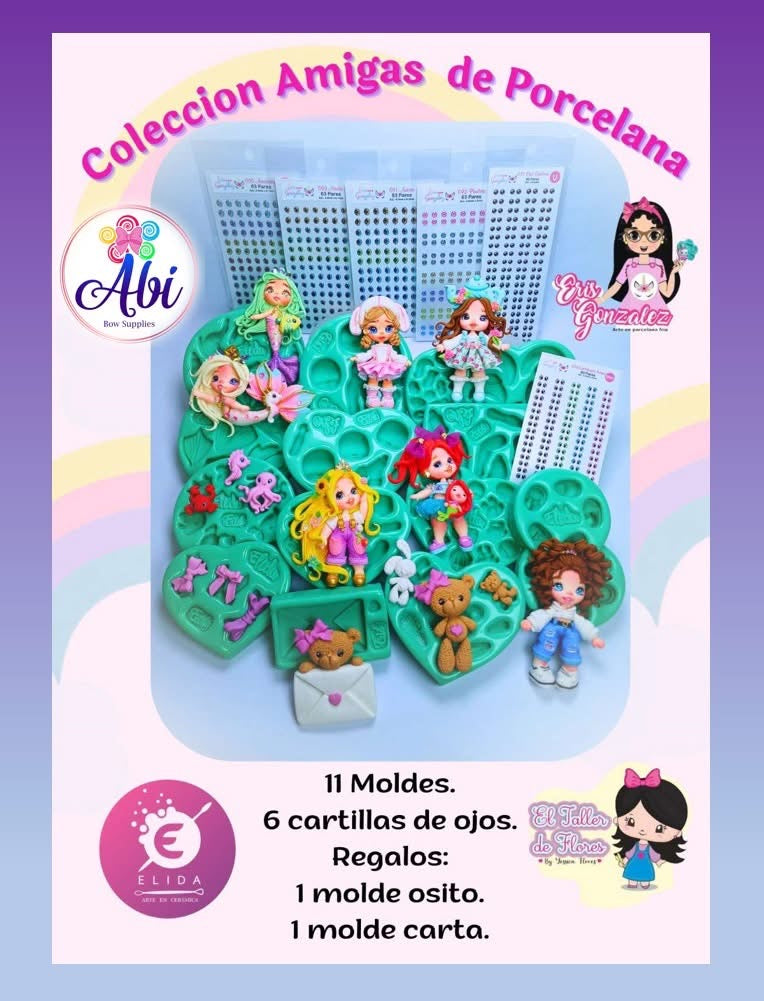 Colección Amigas de Porcelana ErisGonzalez