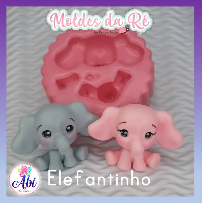 Molde de Silicon Elefantito MDR