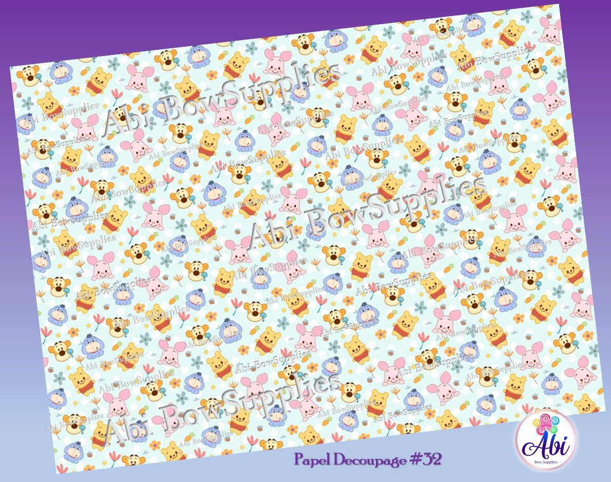 Papel Decoupage Mod 32