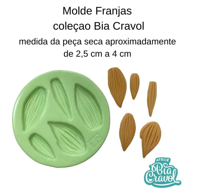 Molde de Silicon Franjas cod 152 BC