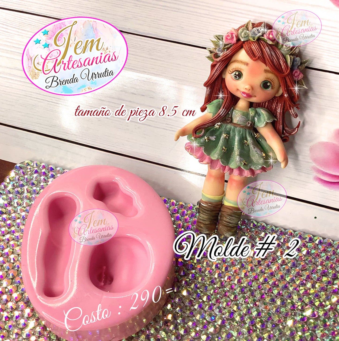 Molde de Silicon No. 2 BU