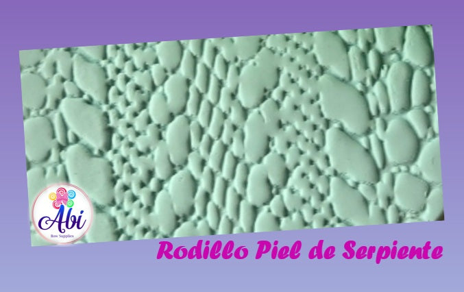 Rodillo Textura Piel de Serpiente. Abi
