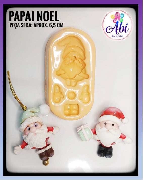 Molde de Silicon Papai Noel AdM
