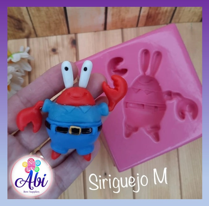 Molde de Silicon Siriguejo M MDR