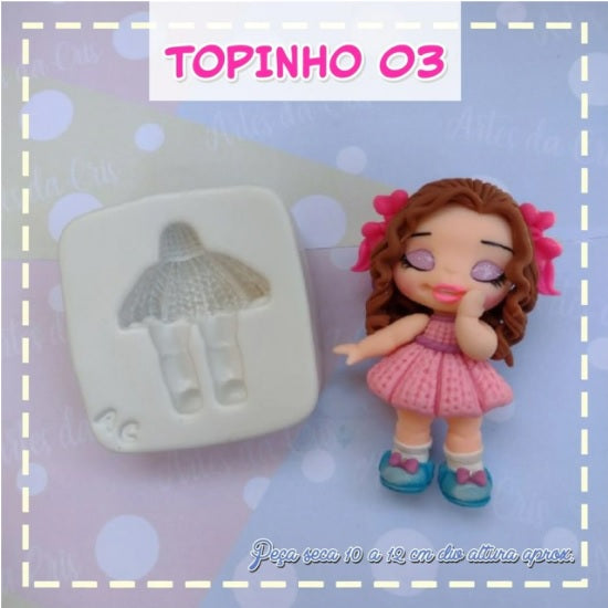 Molde de Silicon Topinho 03 AC