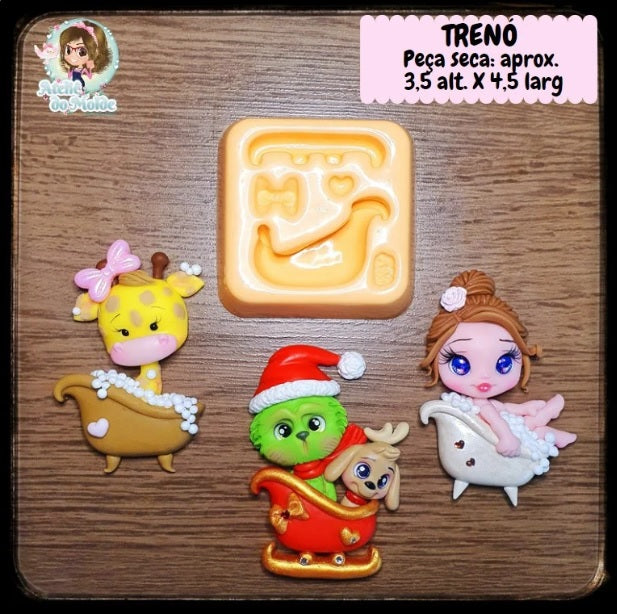 Molde de Silicon Treno AdM