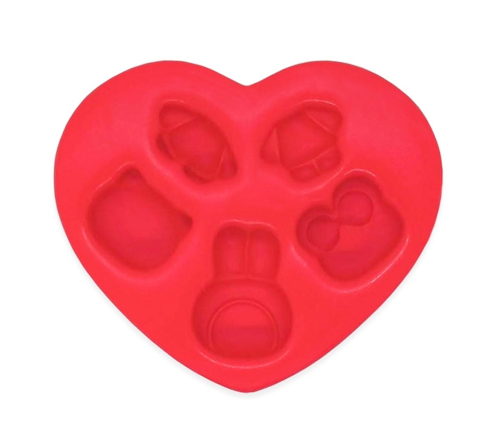 Molde de Silicon Amiguinhos da Hello FR