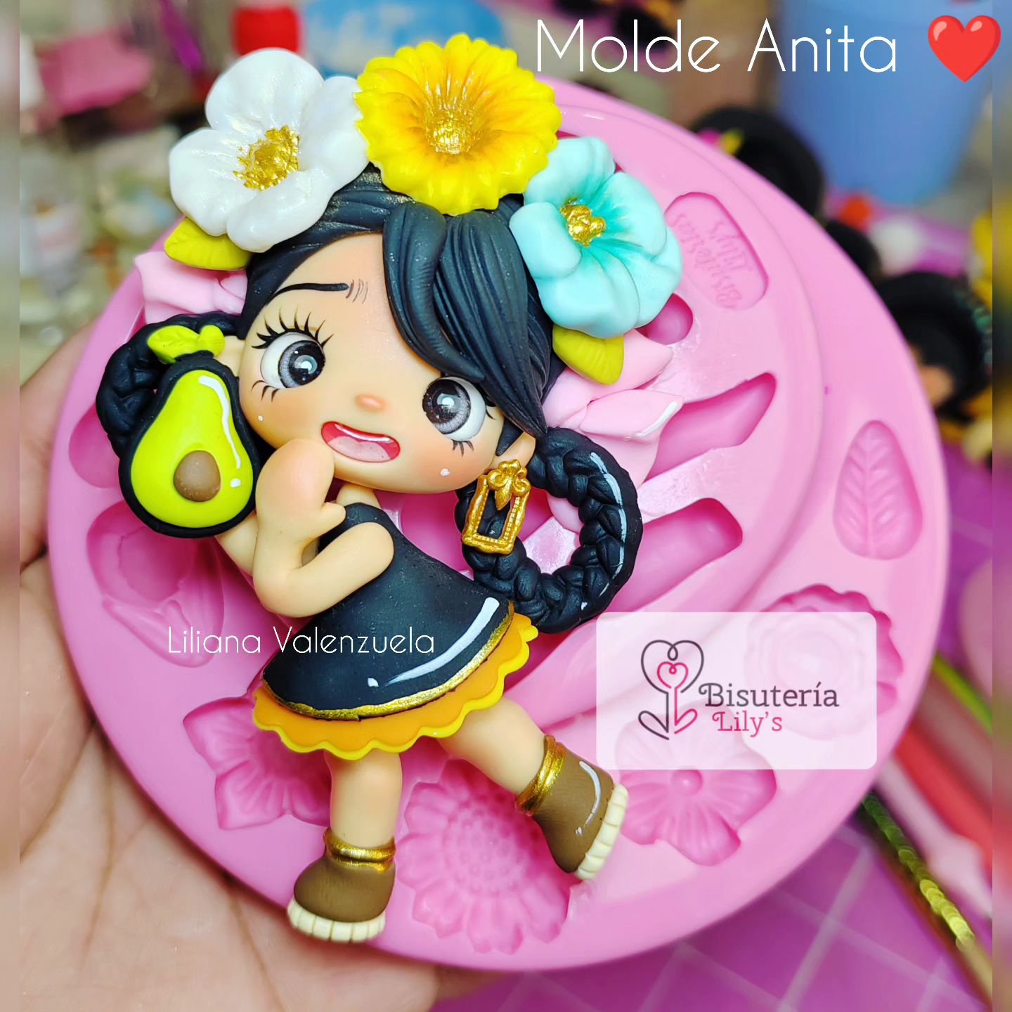 Molde de Silicon Anita MG/BL