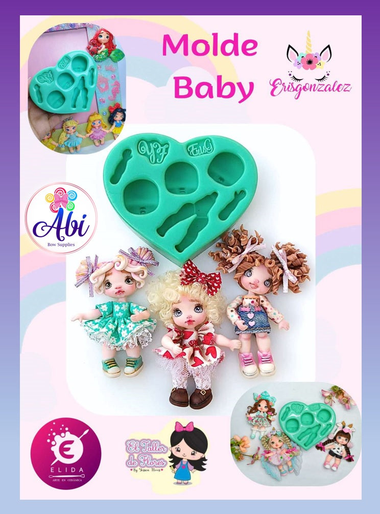 Molde de Silicon Baby ErisGonzalez