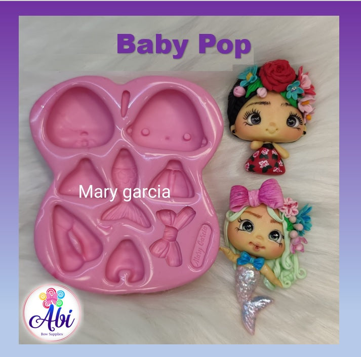 Molde de Silicon Baby Pop MG