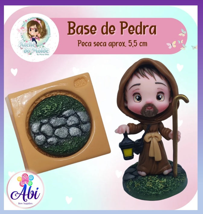 Molde de Silicon Base de Pedra G AdM