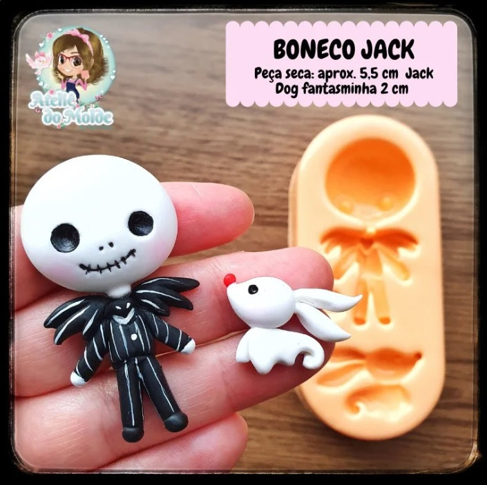 Molde de Silicon Boneco Jack AdM