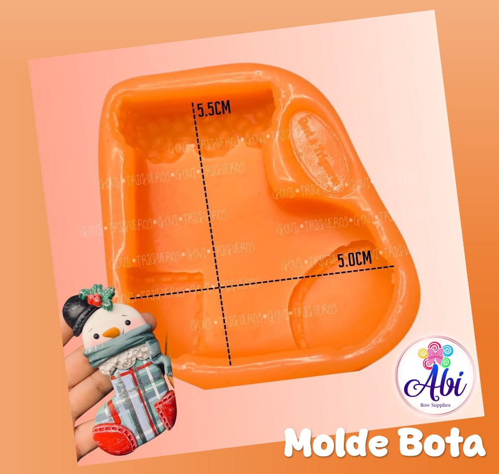 Molde de Silicon Bota. Trigueros Flex