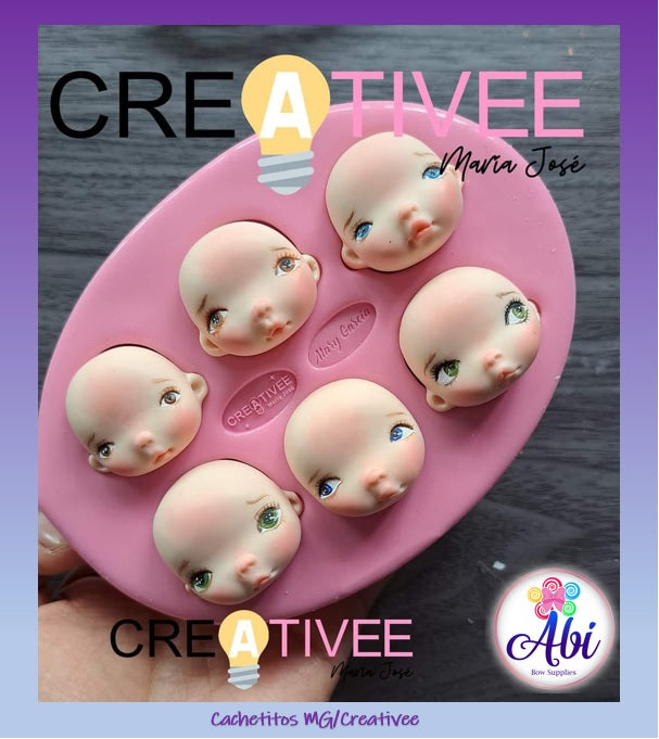 Molde de Silicon Cachetitos MG/Creativee