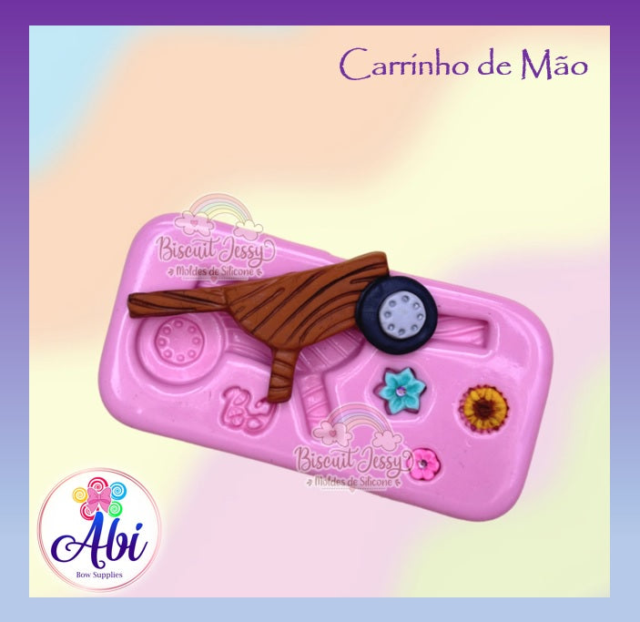 Molde de Silicon Carrinho de Mao BJ