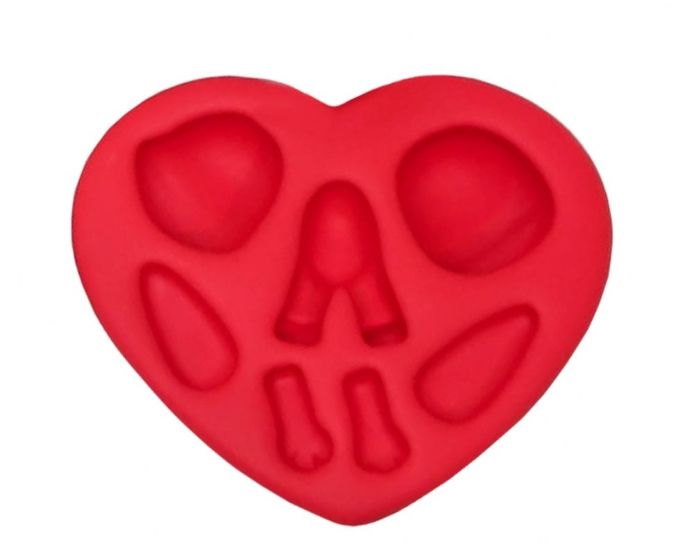 Molde de Silicon Coelhinho Fofiz 1 Faby Rodrigues