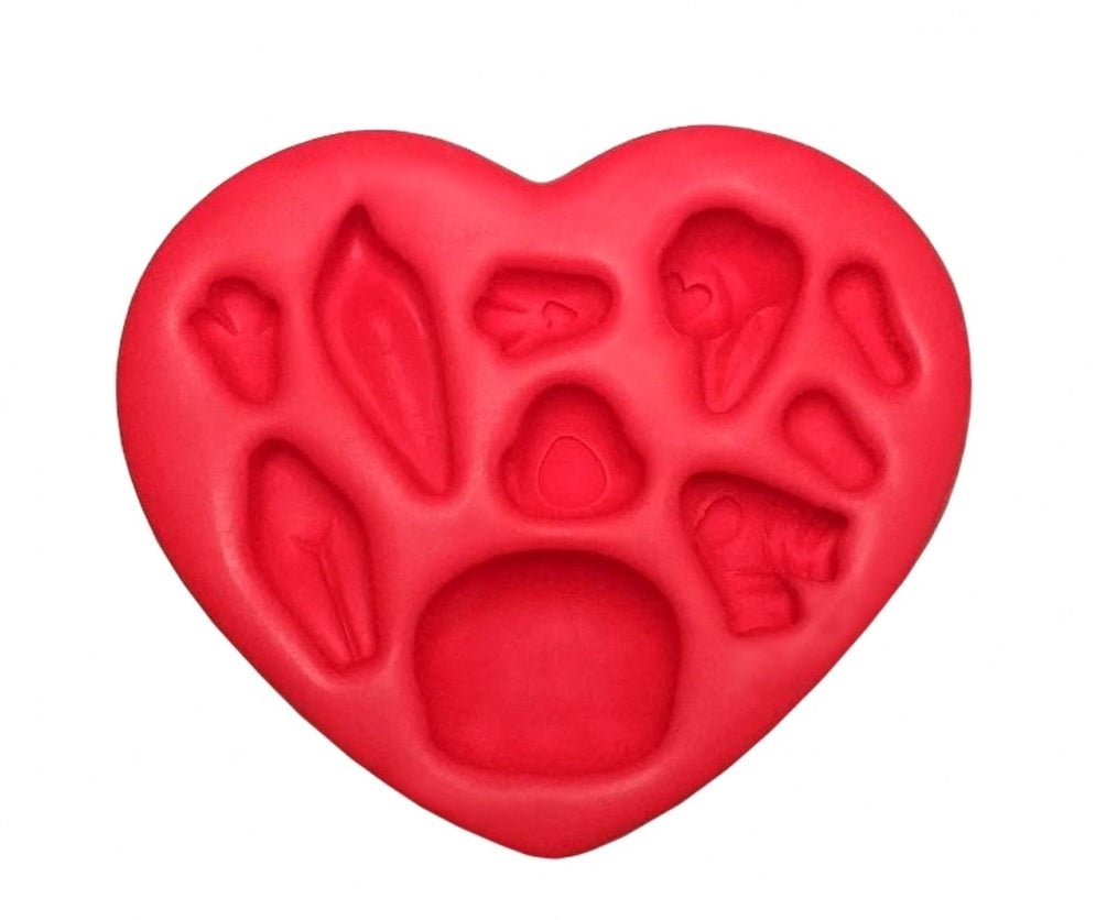 Molde de Silicon Coelhinho Fofucho FR