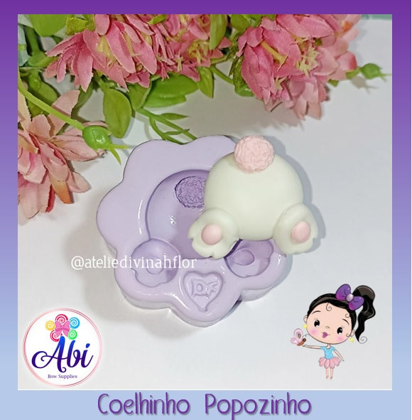 Molde de Silicon Coelhinho Popozinho DF