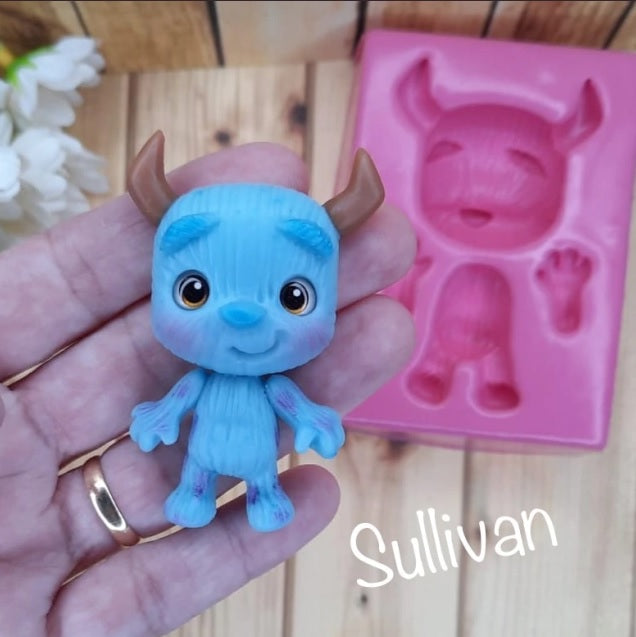 Molde de Silicon Combo Monstros S.A. MDR