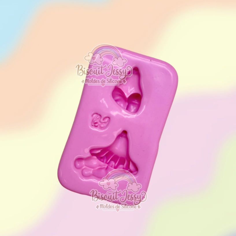 Molde de Silicon Corpinhos Cute 2 BJ