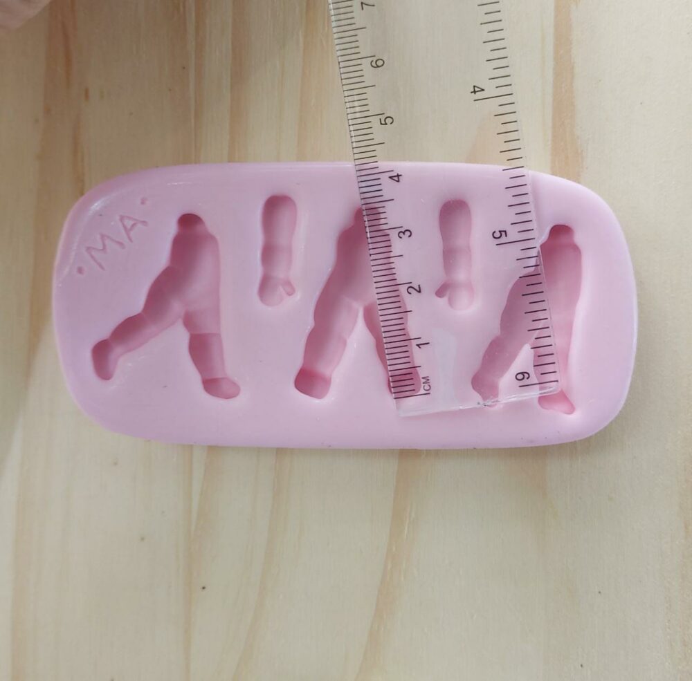 Molde de Silicon Corpinhos Cute 853 Marcela Arteira