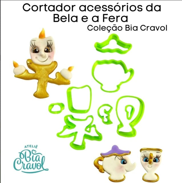 Cortador Accesorios Bella y la Bestia BC